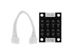 Conjunto de 2 luzes noturnas LED com sensor de movimento, adesivas, para guarda-roupas, alimentadas por pilhas AAA (não incluídas).