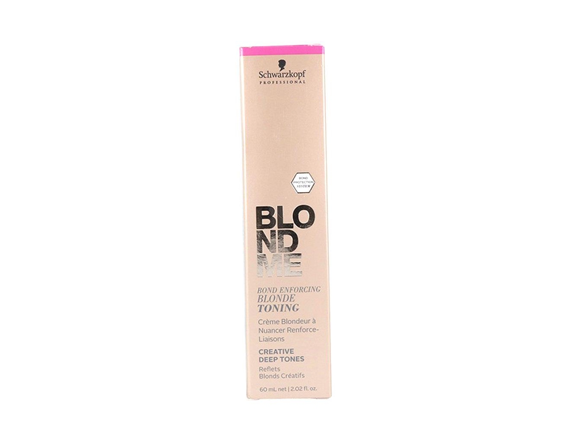 Tinta Permanente Blondme Toning Intense Schwarzkopf Marrom Claro 60 Ml