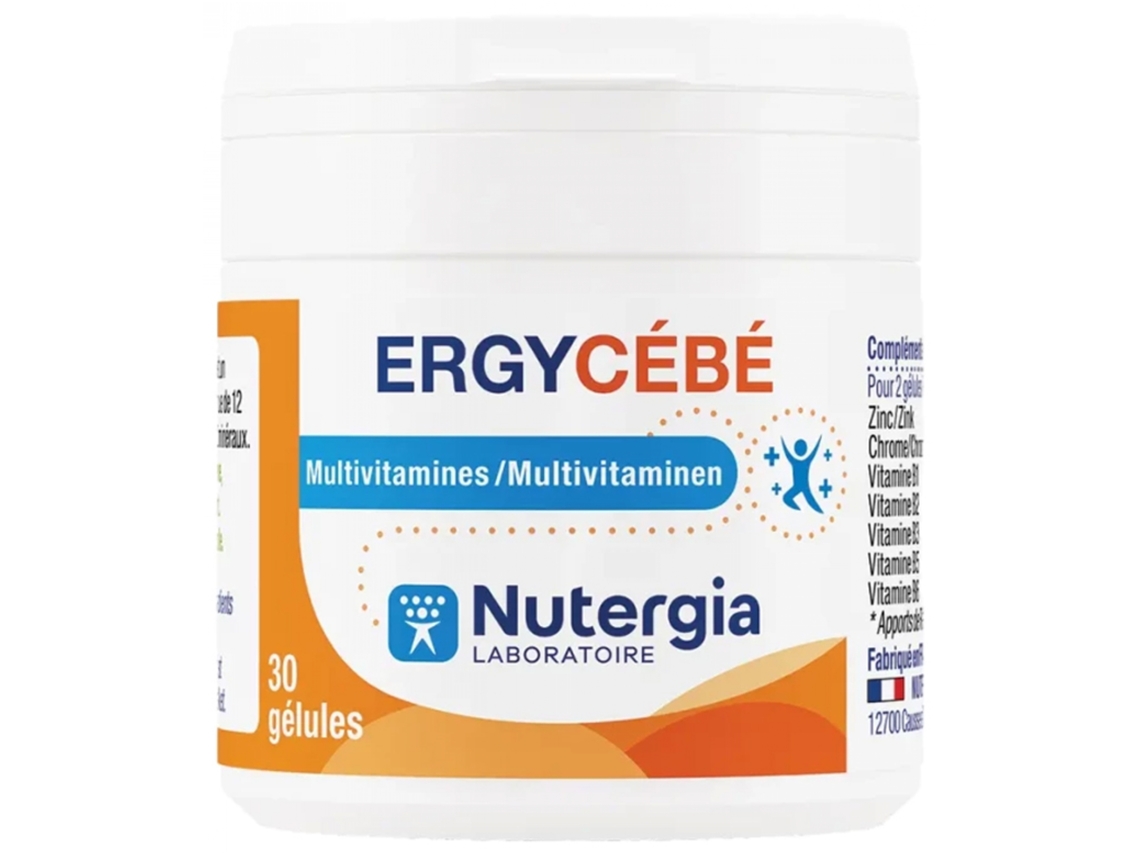 Ergycébé 30 Cápsulas NUTERGIA