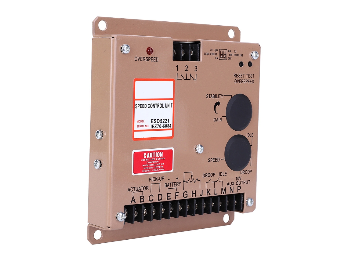 Laxiscreed Es5221 Placa De Controle De Velocidade Para Motores Gerais, Regularidade E Adaptação Elétrica
