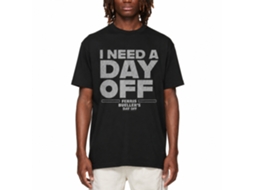 Rockinstone Ferris Bueller's Day Off Save Ferris Penant Black Adult T-shirt Size:s