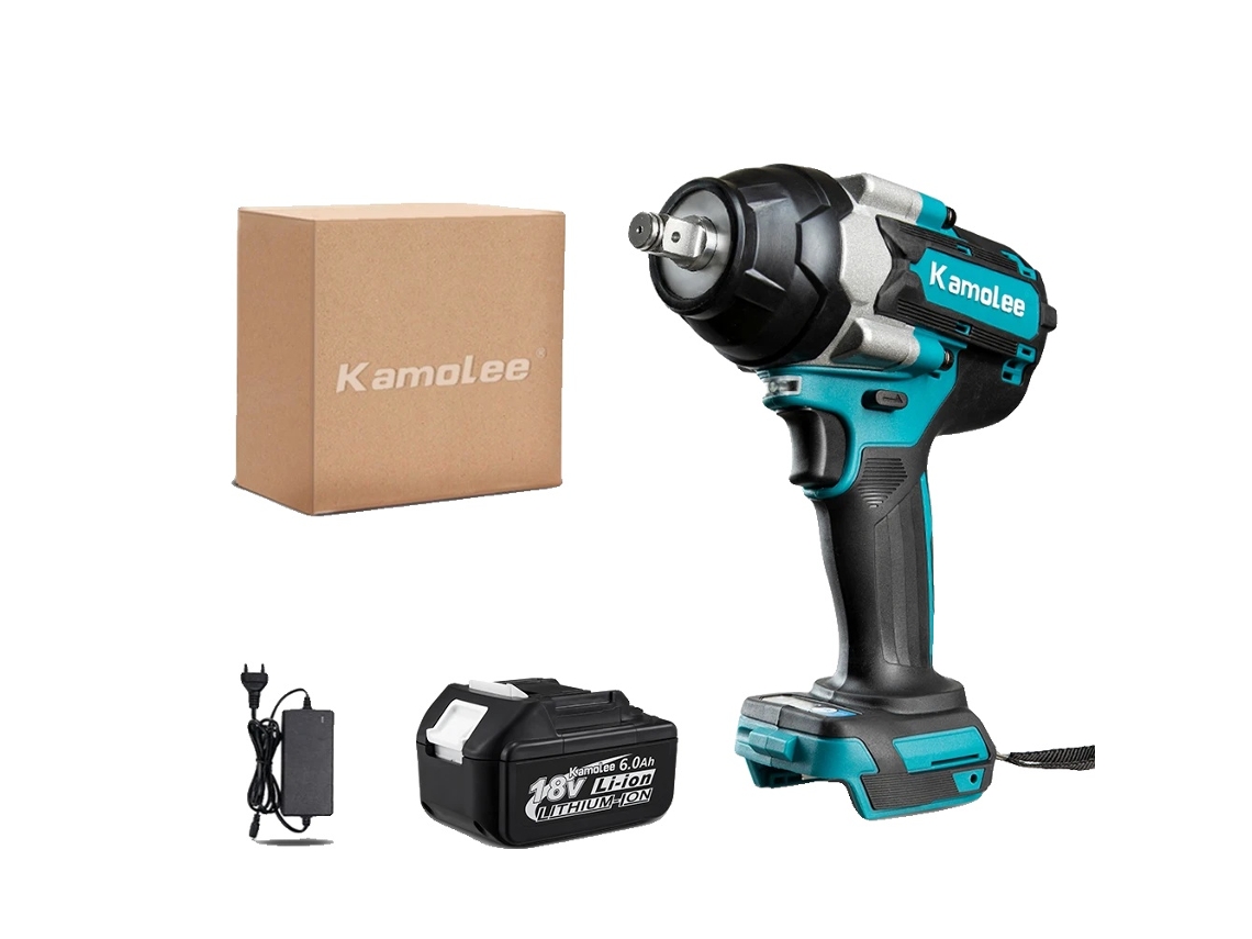 Chave De Impacto Elétrica, Torque De 1800 N.m, Velocidade De 7200 Rpm,1x6.0ah Bat Carton,ue Oem