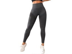 Calcinha Anticelulite De Alta Qualidade Com Efeito Modelador E Cintura Elástica - Ideal Para Yoga, Corrida E Atividades Físicas Cinza Escuro