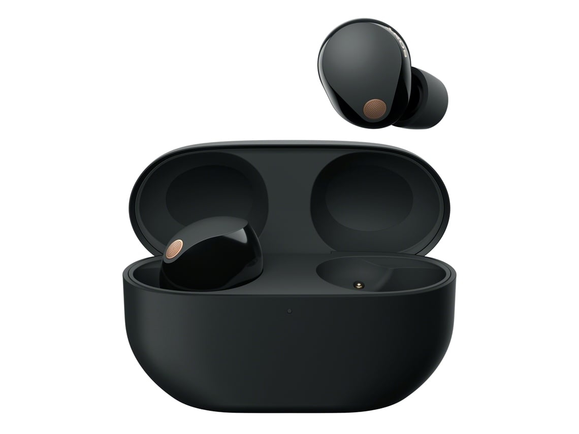 Auriculares Bluetooth True Wireless SONY WF 1000XM5 (Outlet Caixa Aberta - In Ear - Microfone - Preto)
