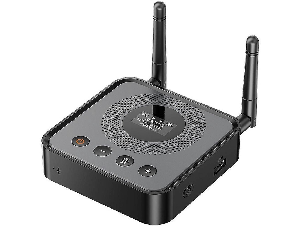 Adaptador Bluetooth, Receptor/transmissor Bluetooth Olcd, Reprodução De Pen Drive Usb, Módulo De Entrada/saída De Fibra Óptica