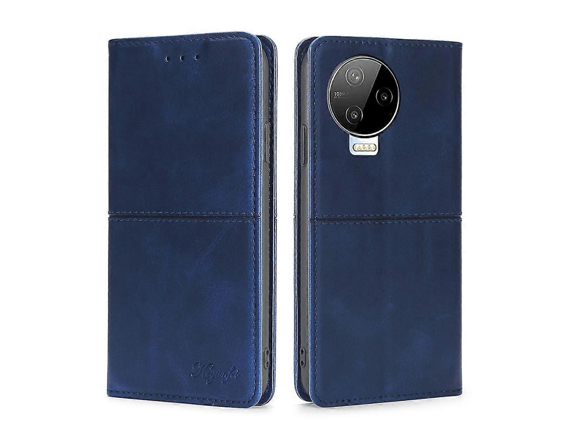 Capa De Couro Com Flip Horizontal Magnético Com Textura De Vaca Para Infinix Note 12 Pro 4g/note 12 2023
