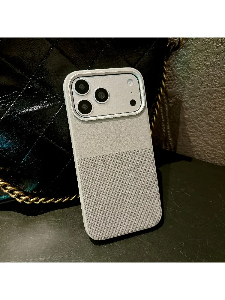 (branco, Iphone 15) Capa De Celular De Alta Qualidade Em Couro Magnético Antiderrapante Com Revestimento Em Pctpu, Compatível Com Magsafe.