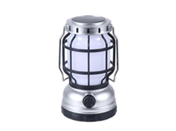 Lanterna Solar Para Acampamento, Luz Para Acampamento Com Carregador De Emergência, Chama Cintilante, Led Suspenso Olysi Shop