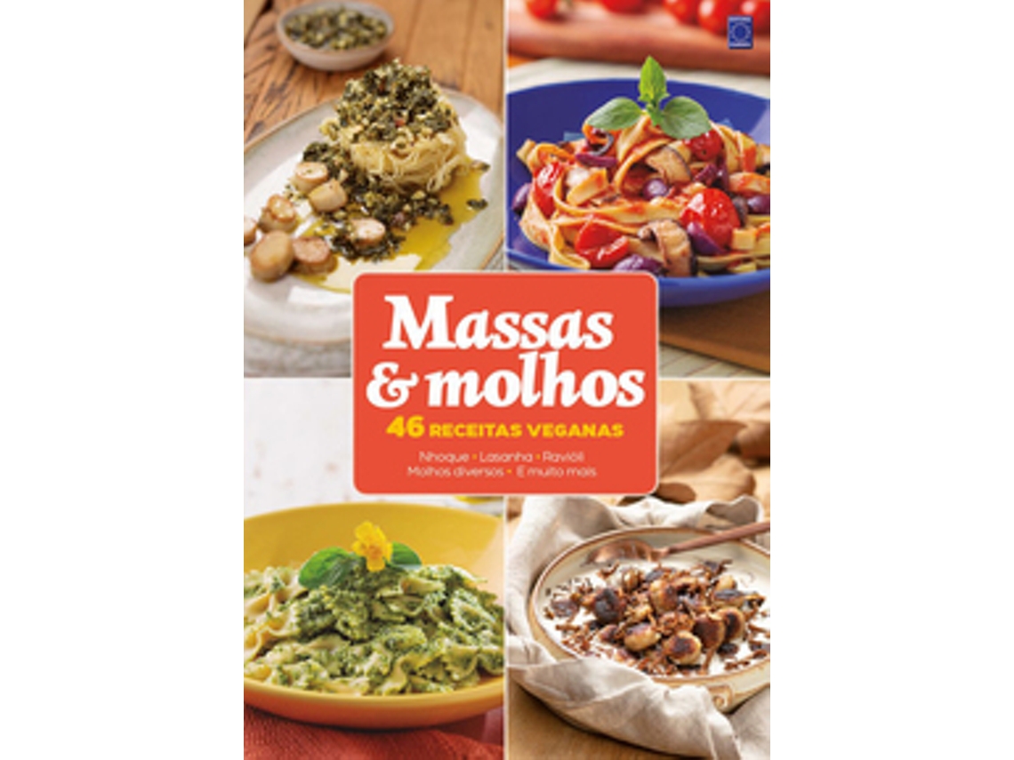 Livro Massas Molhos - 46 Receitas Veganas De Editora Europa (português)