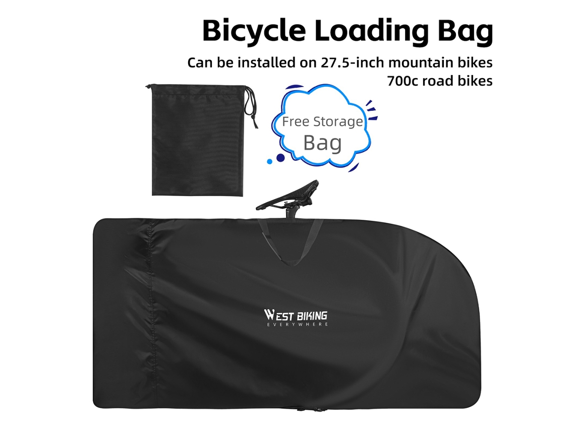 Rebe-bolsa De Viagem Para Bicicleta Leve Impermeável Capa De Poeira Para Mtb E Bicicleta De Estrada 27,5 Polegadas E 700c