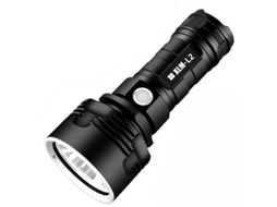 Lanterna Led À Prova Dágua De Alto Desempenho, Super Brilhante, 25 W, Xlm P70, Led, Recarregável Por Usb Aquaforge