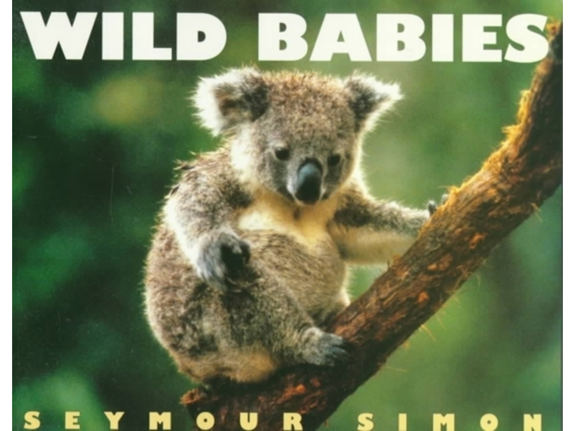 Livro wild babies de seymour simon (inglês)