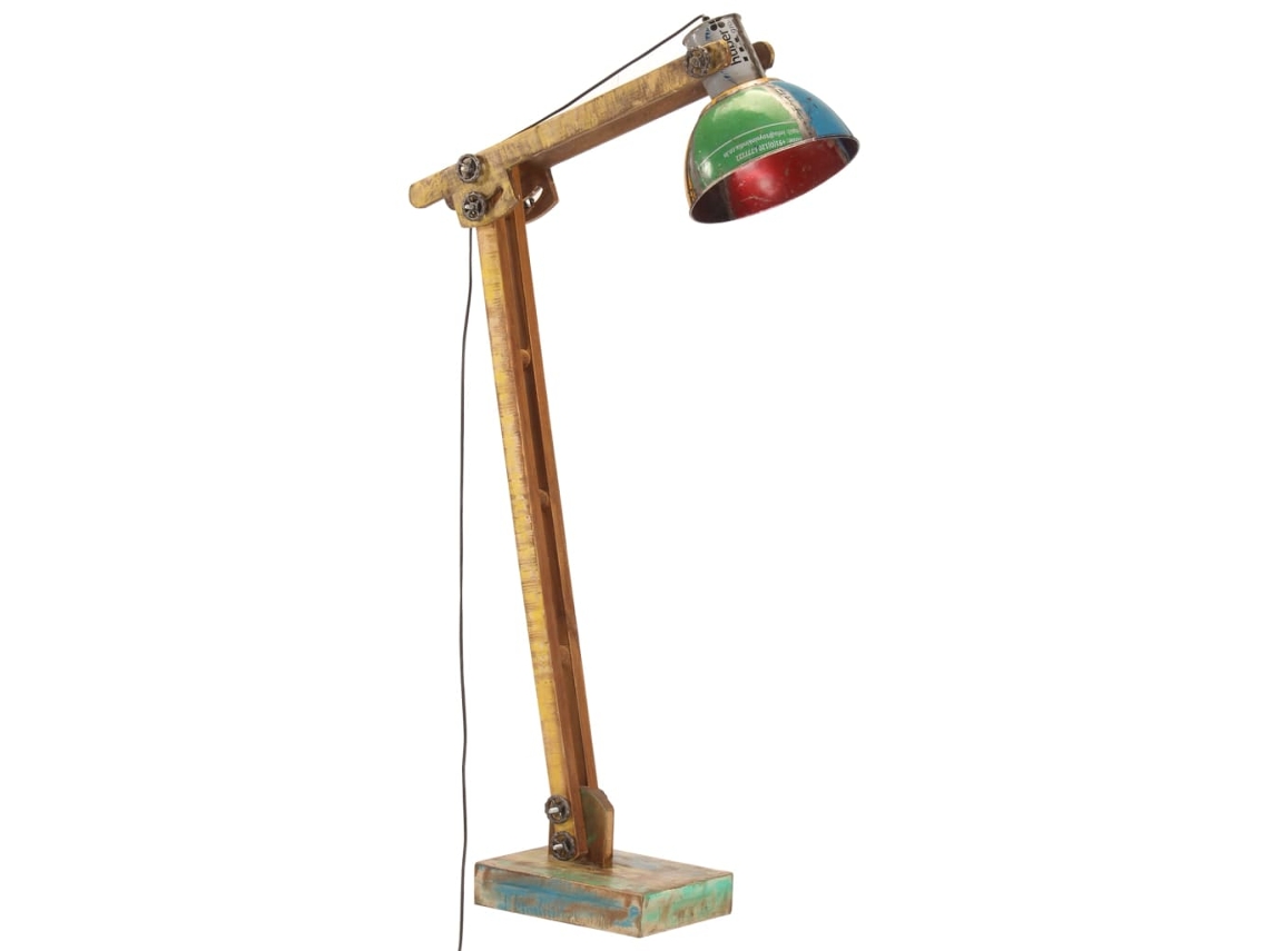 Candeeiro Luminária de Chão E27 Multicor