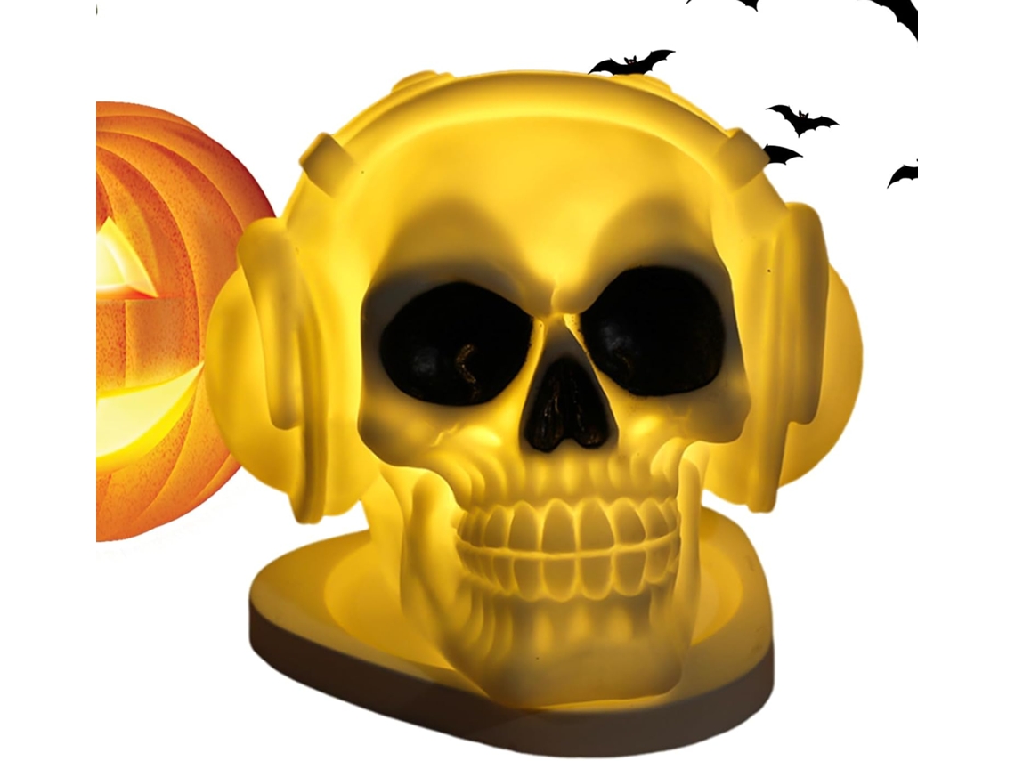 Luminária Noturna De Halloween 11,9 Cm, Design Desenho Animado
