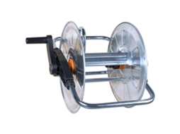 Vidaxl Enrolador De Parede P/ Mangueira De 50 M 1/2" Ou 35 M 3/4" Aço