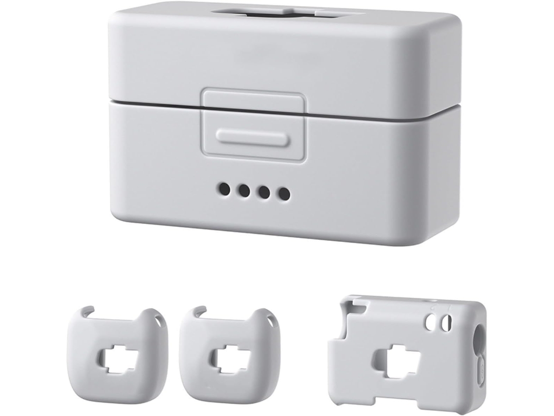 Capa Protetora De Silicone Para Microfone Dji Mini, Capa Macia Resistente A