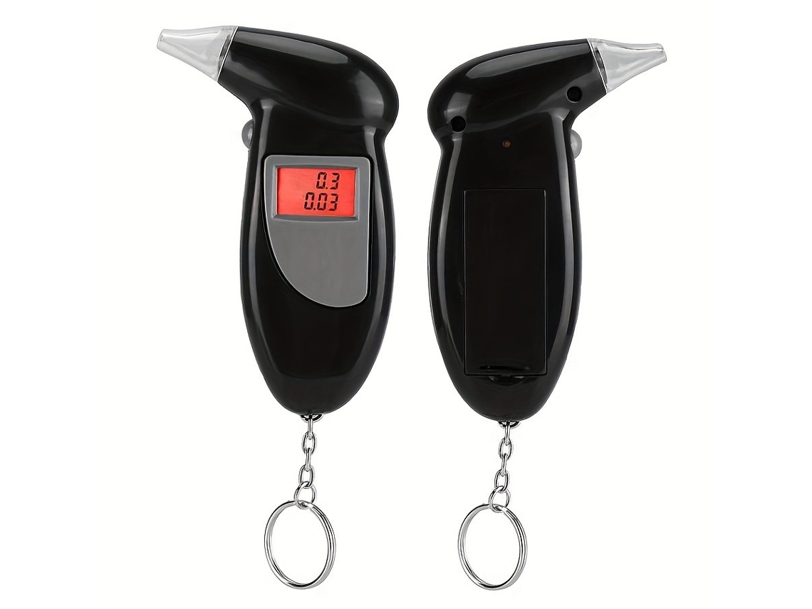 Bafómetro Digital Portátil Com Visor Lcd, 1.9g, Visor Digital Elysve