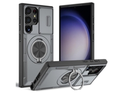 Capa Zruxe Compativel Com Samsung Galaxy S23 Ultra 5g (magsafe - Suporte Giratorio - Cinzento)