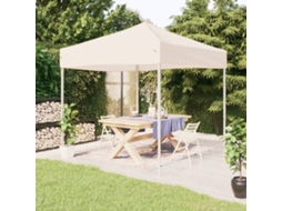 Vidaxl Tenda Para Festas Dobrável 3x3 M Creme