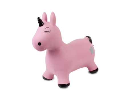 Brinquedo Que Salta Unicórnio Rosa/Preto SUN BABY