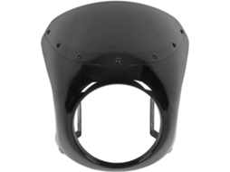 Luz De Farol Para Motocicleta - Universally - Pare-brisa Protetor - Lâmpadas Redondas 7 Polegadas - Material Abs - Inclui Suportes E Acessórios - Redu