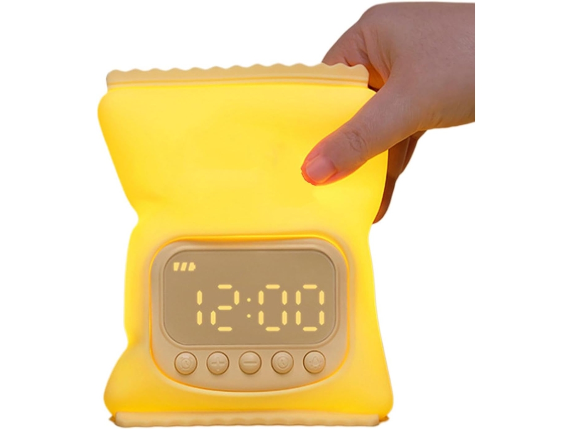 Despertadores Digitais Infantis Com Luz Matinal Para Quartos