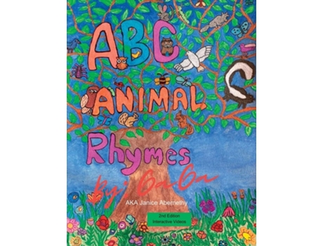 Livro ABC Animal Rhymes de Janice Abernethy (Inglês)
