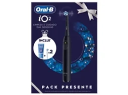 Coffret Escova De Dentes Elétrica Io2 Preta Oral B