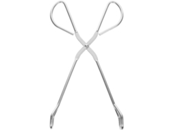 Pinça Para Churrasco Vosarea De 24cm Em Aço Inoxidável, Leve, Com Design Antiderrapante, Acessório Prático Para Cozinhar