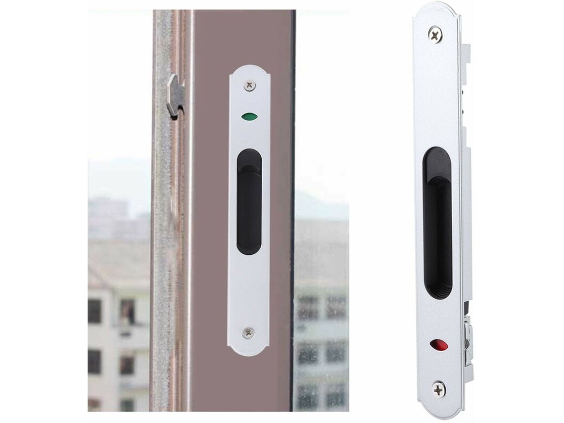 Fechadura Para Porta De Correr - Moderna E Simples Portas Janelas Vidro Deslizantes.
