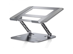 Suporte Para Laptop, Alumínio, Ergonômico, Dobrável, 11 17,3 Polegadas, Prata Brilvibera