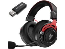 Fone de Ouvido Gamer Sem Fio, Microfone com Cancelamento de Ruído e Porta Bluetooth 2.4g/usb. MDUG