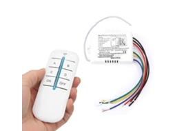Interruptor De Controle Remoto Sem Fio 220v, Interruptores Digitais, Interruptor De Parede 4 Botões, Interruptor De Controle Remoto Para Iluminação