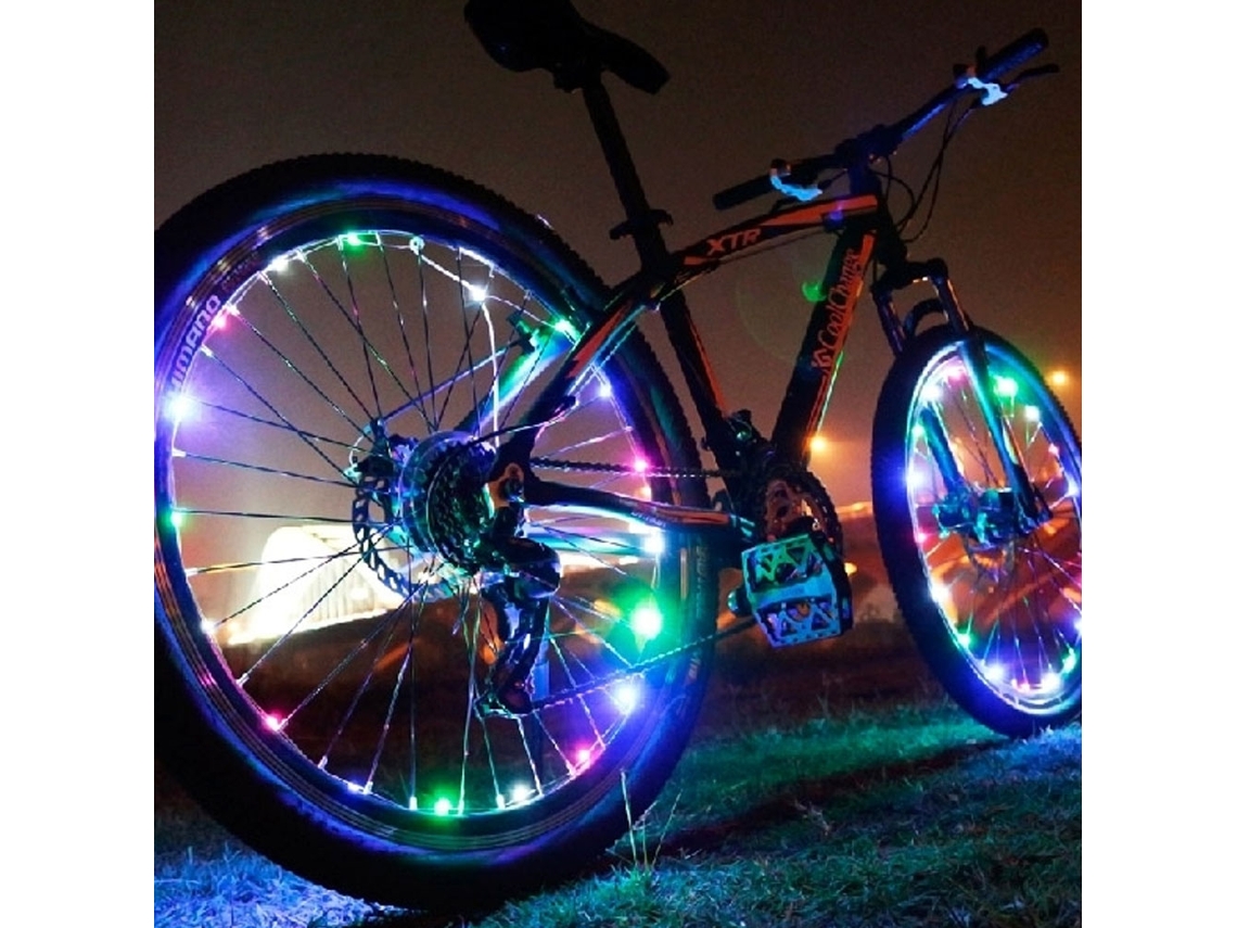 Pacote Com 2 Luzes Led Para Bicicleta