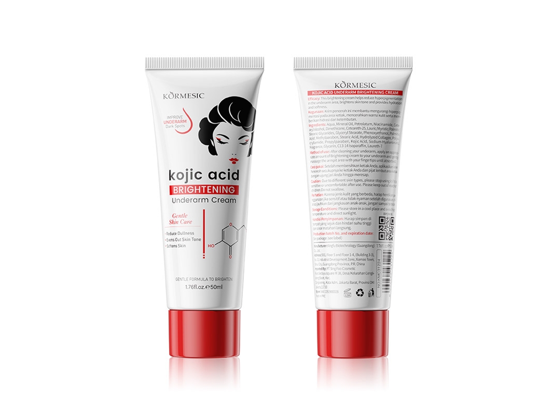 Creme Clareador de Axilas com Ácido Kójico Kormesic 50ml