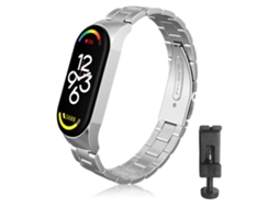 Pulseira de Substituição de Aço Inoxidável para Xiaomi Mi Band 7 EOOCOO