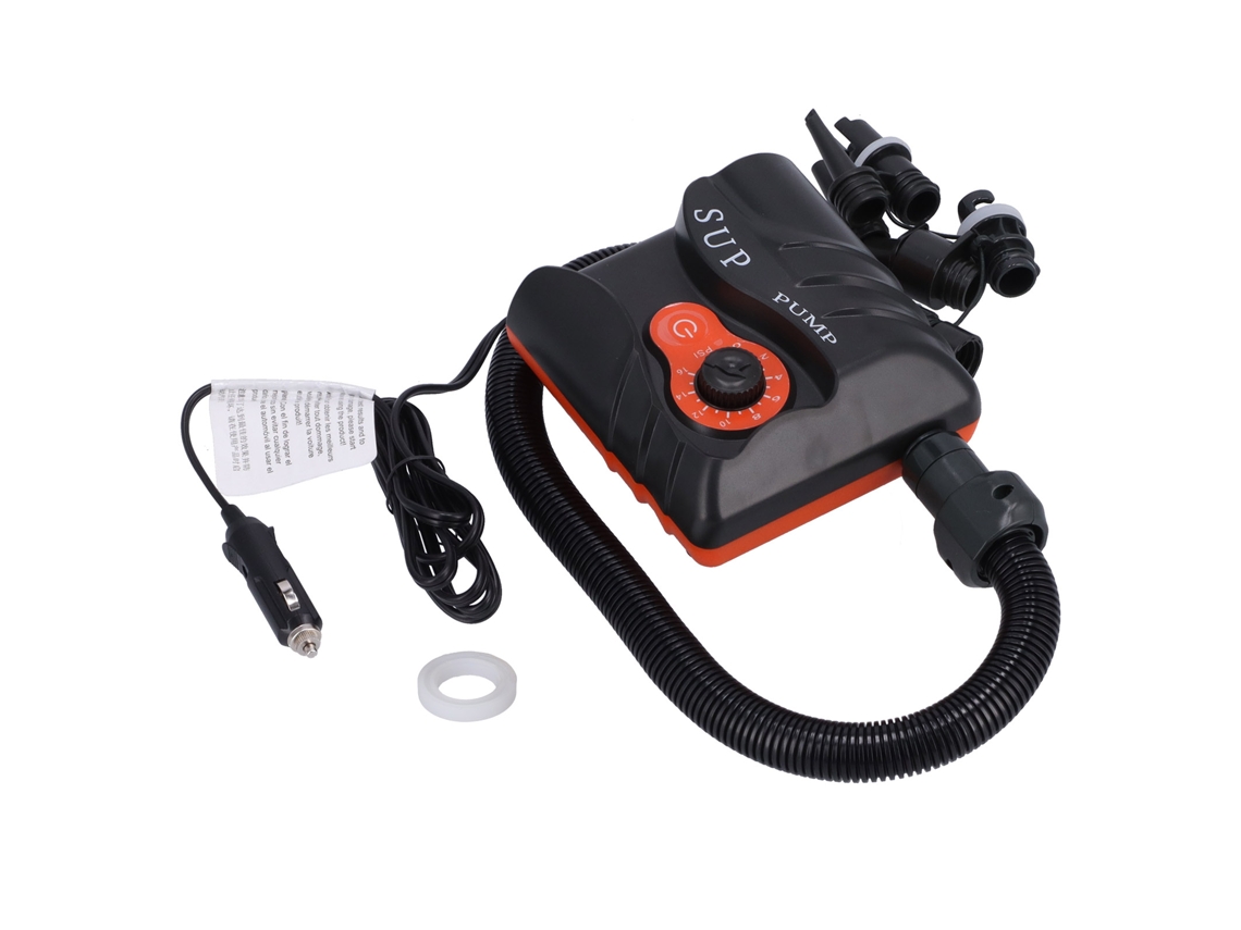 Bomba de Ar Elétrica Primerox Auto Off 12v 16psi para Prancha Caiaque Barco Inflável
