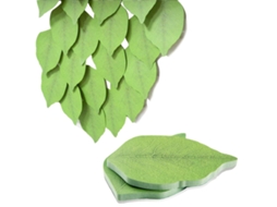 Blocos De Notas Adesivas, 8 Unidades, Formato De Coração, Verde, Para Diy, Escola E Casa