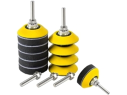 Conjunto De 12 Lixas Velcro 50 Mm (2 Polegadas) Com Adaptador Para