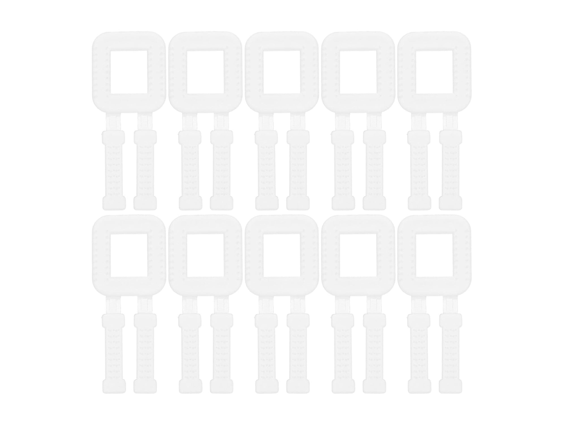 100 Alças Antiderrapantes Para Caixas De Papelão E Envio, Feitas Pp Du