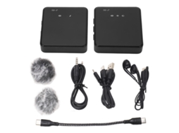 Omni-micrófono Lavalier Inalámbrico Com Retorno De Ouvido Em Tempo Real E Qualidade De Som Hifi Para Câmera E Telefone Inteligente