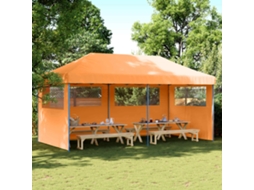 Vidaxl Tenda De Festa 292 X 580 X 315 Cm Laranja Tecido Oxford
