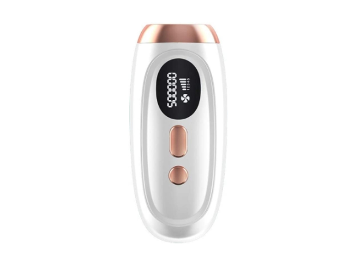 Dispositivo De Remoção De Pêlos Ipl, Removedor De Pêlos Indolor Refrescante, Branco