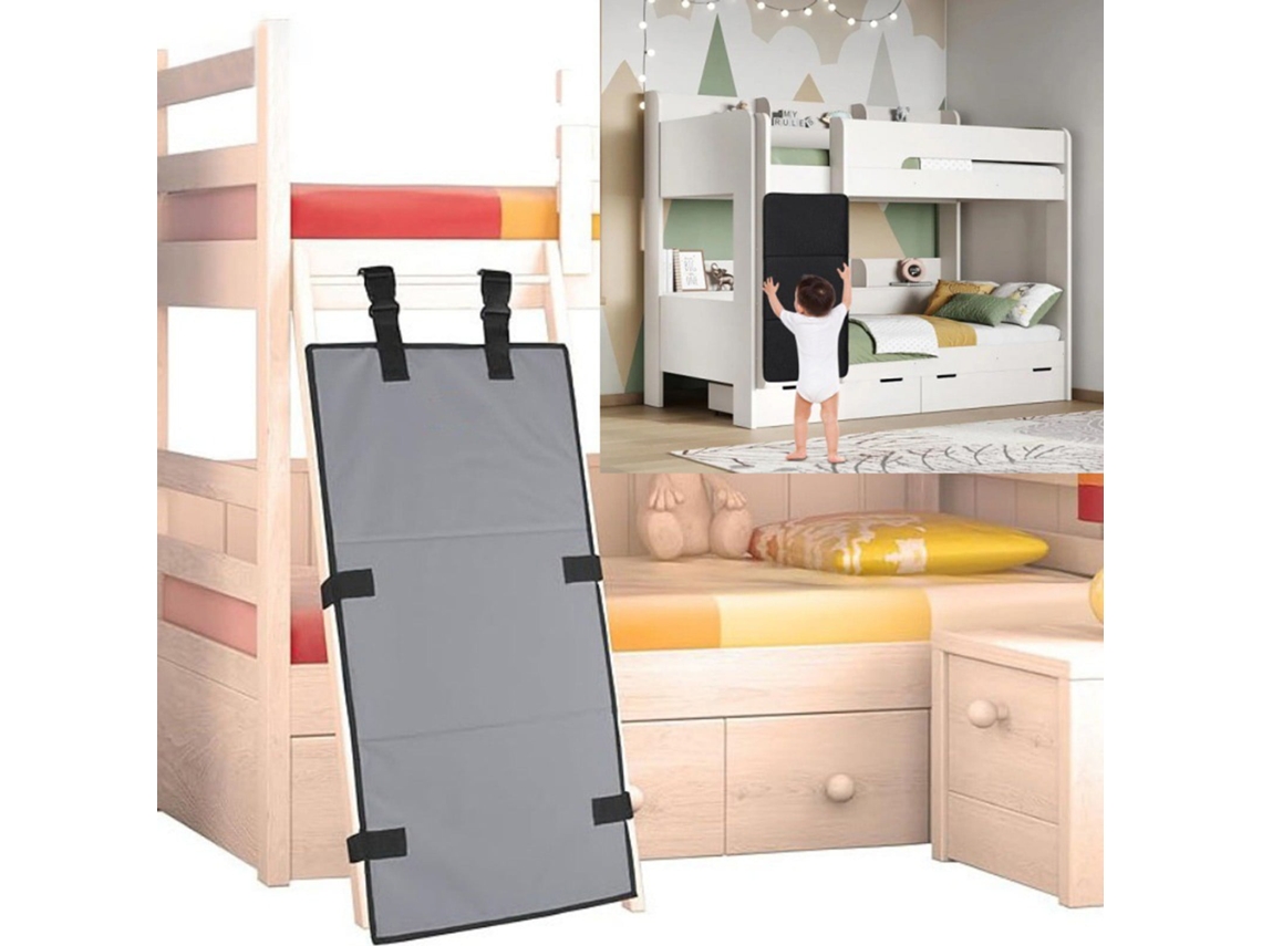 Cadeado para escada de beliche infantil (cinza/preto)