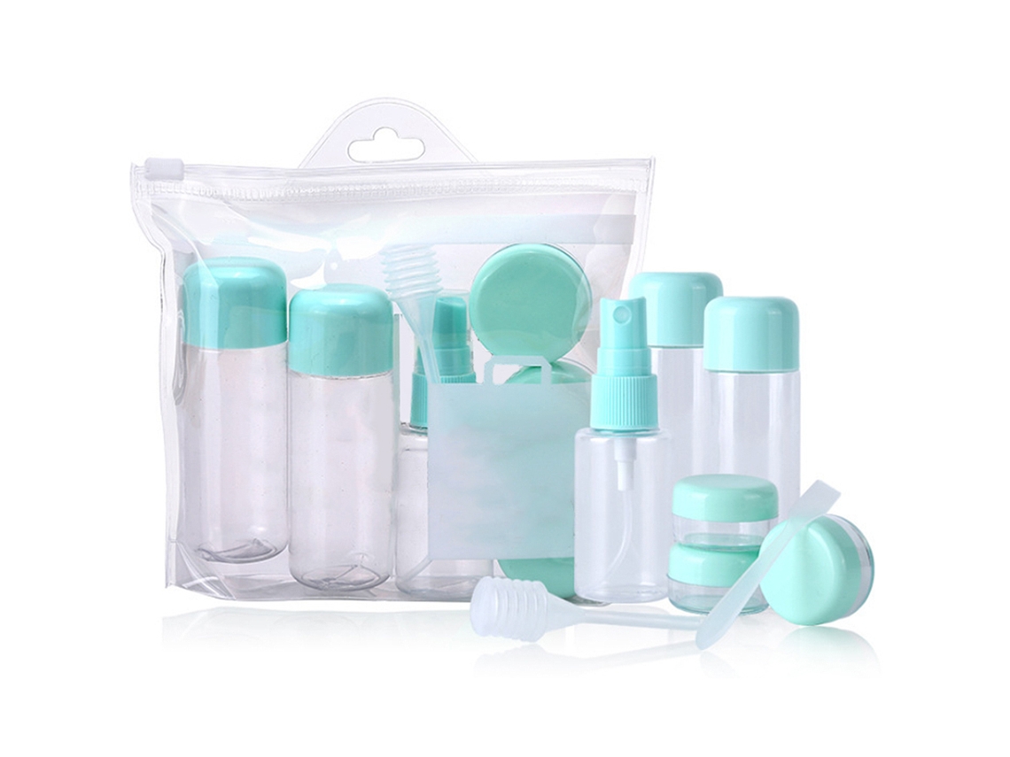 8 Piezas Set De Botellas De Viagem Para Toiletries E Cosméticos