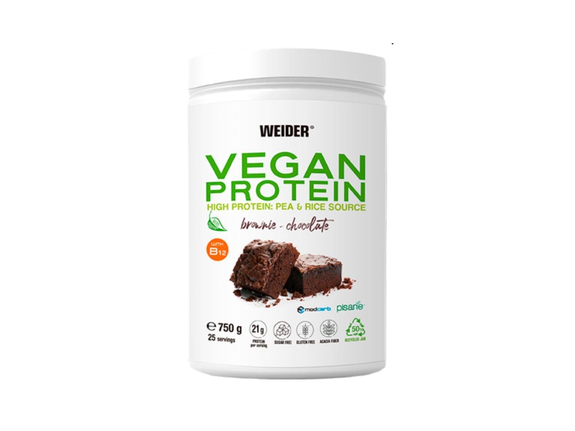 Vegan Protein Chocolate Sem Soja 750 G Weider