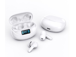 Fones Bluetooth 5.1 Tws Ipx7 Cvc8.0 32h Lcd Usb-c Controle Toque Branco