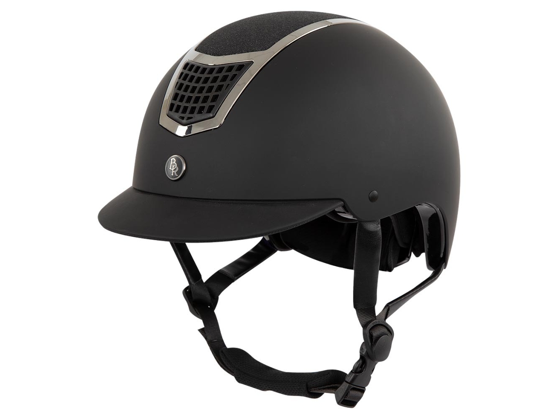 Capacete de Equitação com Viseira Normal BR EQUITATION Lambda Glitter