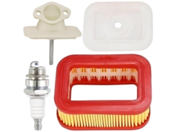 Conjunto De Filtros Aéreos Para Motosierra - Adecuado Para 5200/5800/45cc/52cc/58cc - Papel/plástico - Dimensões 75 X 54 X 29 Mm - Peças De Reposição