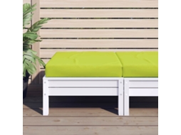 Vidaxl Almofadão P/ Móveis De Paletes 60x60x9,5cm Oxford Verde-brilhante